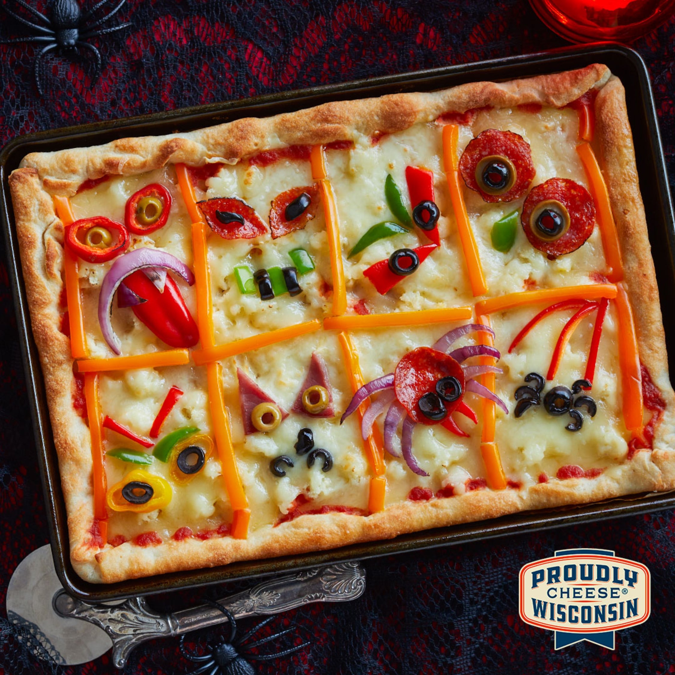 Scary Halloween Pizza – Keystone Farms Cheese