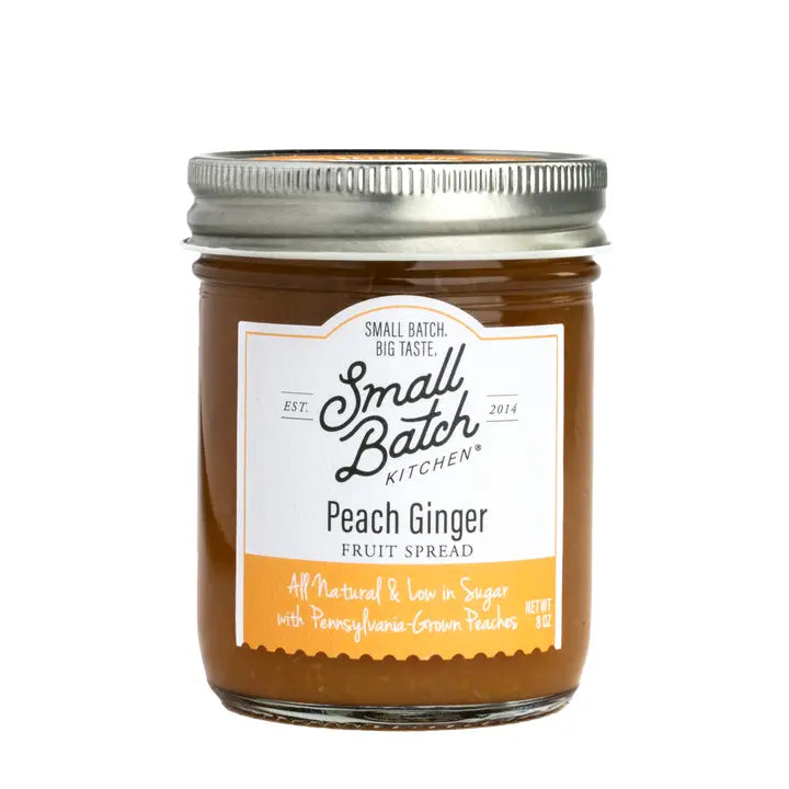 Small Batch Kitchen Peach Ginger Jam