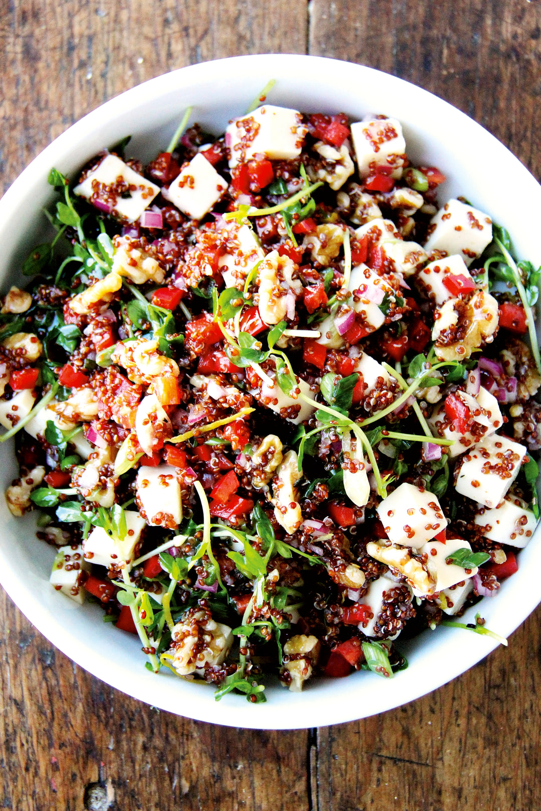 Asiago Quinoa Salad